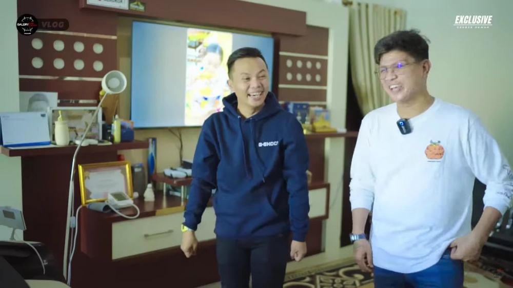 Rumahnya 1.000 meter persegi bak benteng tapi dapurnya mungil, 9 potret ruang masak Andika Kangen Band