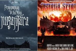 Potret-potret editan netizen soal IKN mangkrak, jadi sarang zombi dan poster film horor