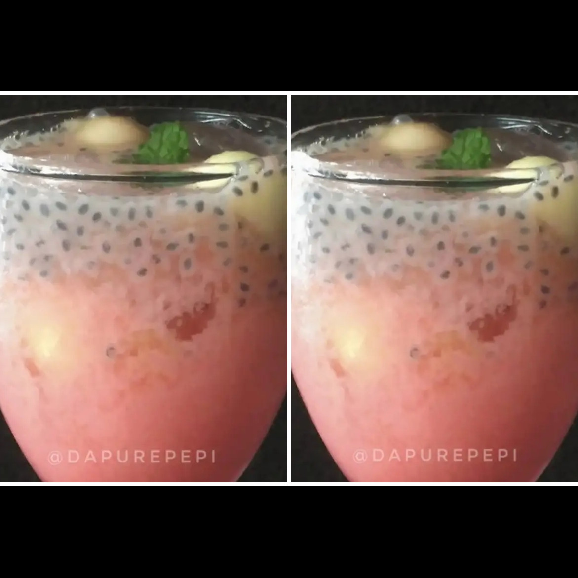 Resep es blewah Yakult cocopandan yang menyegarkan untuk buka puasa