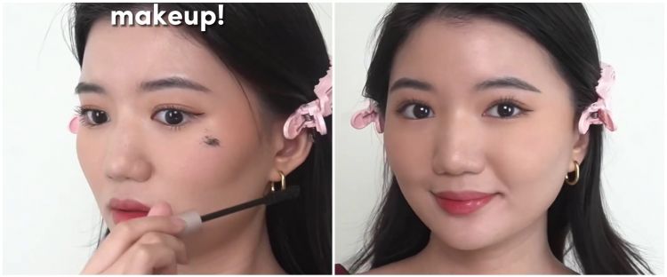 Bukan digosok micellar water, ini trik hapus coretan maskara di pipi agar complexion tak rusak