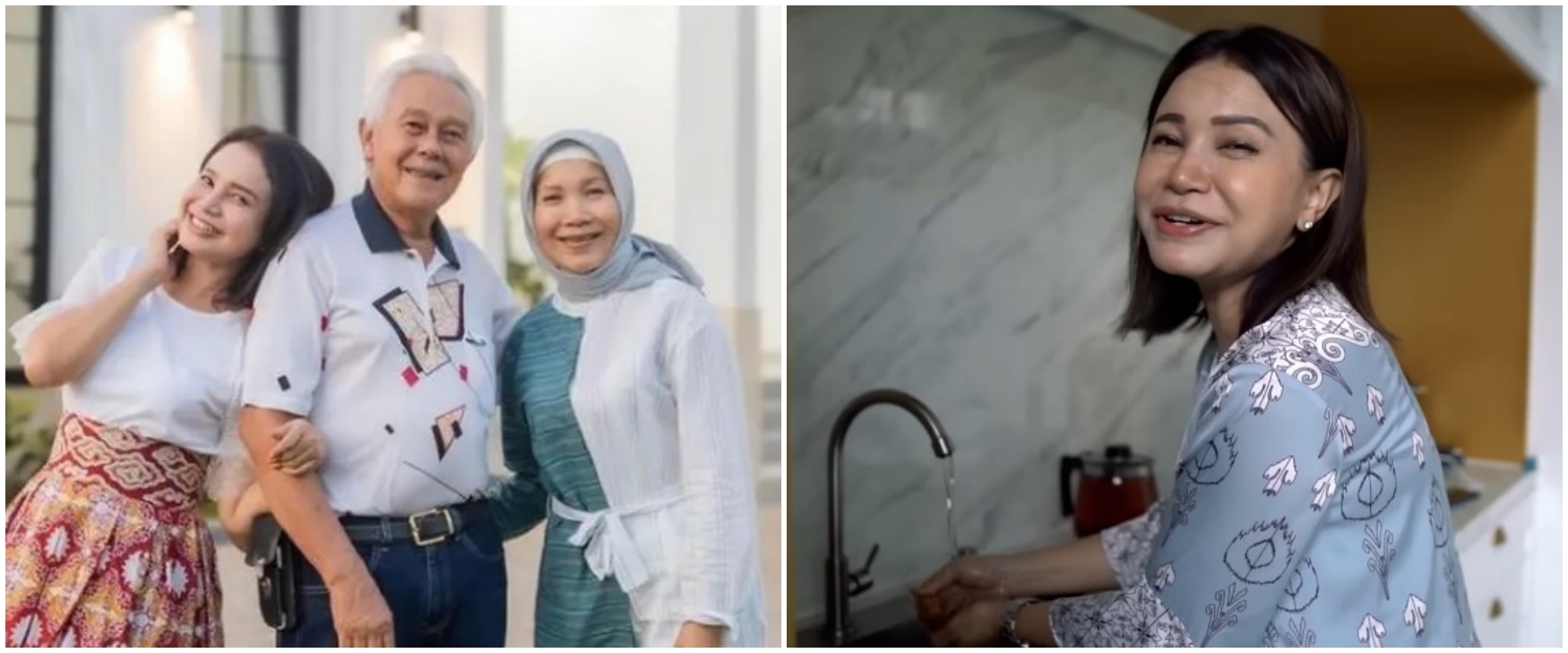 Rossa beri orang tua rumah Rp 20 M di Sumedang, 9 potret dapur mungilnya ini estetik tanpa sekat