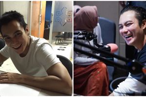 9 Potret dapur kantor Baim Wong ini berdinding bata, dibangun di atas tanah seluas 1 hektar