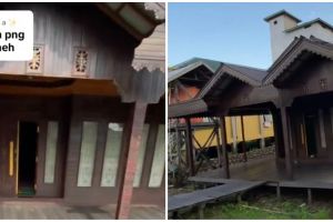 Dari luar tampak sederhana, 9 potret rumah panggung di tengah empang ini dalamnya di luar dugaan