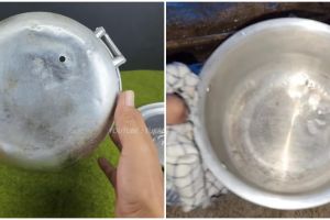 Modal 0 Rupiah, ini trik mudah tambal panci berlubang, manfaatkan satu sampah di dapur