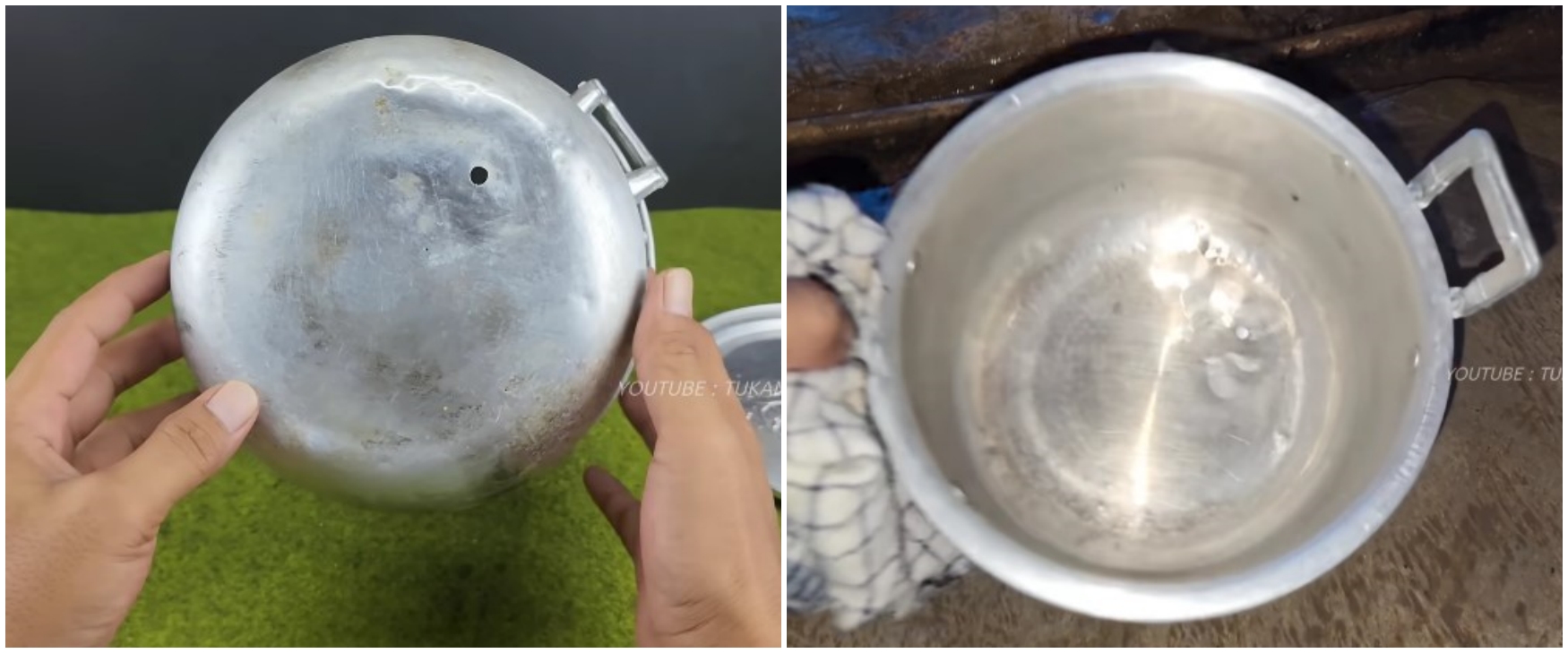 Modal 0 Rupiah, ini trik mudah tambal panci berlubang, manfaatkan satu sampah di dapur