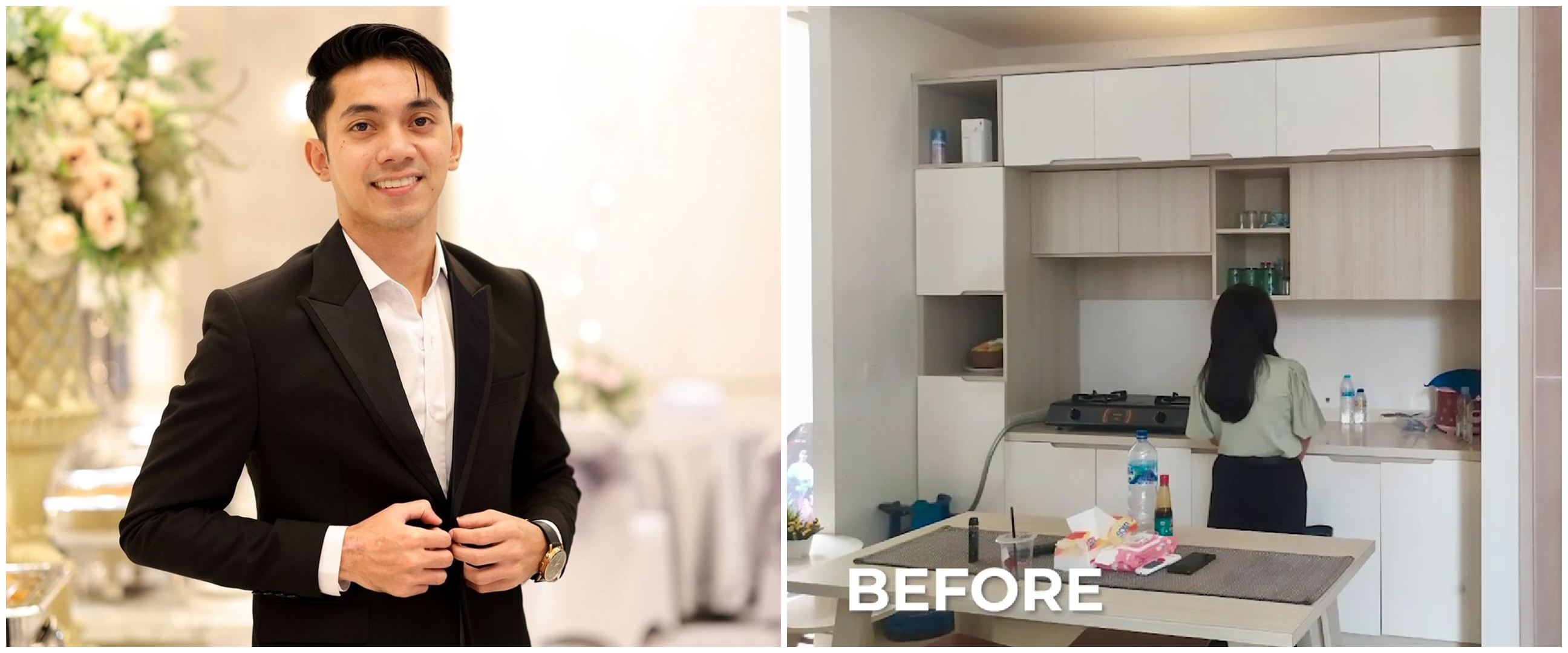 Kolong tangga disulap jadi multifungsi, ini 11 potret makeover dapur Ady Sky, kian mewah usai renovasi
