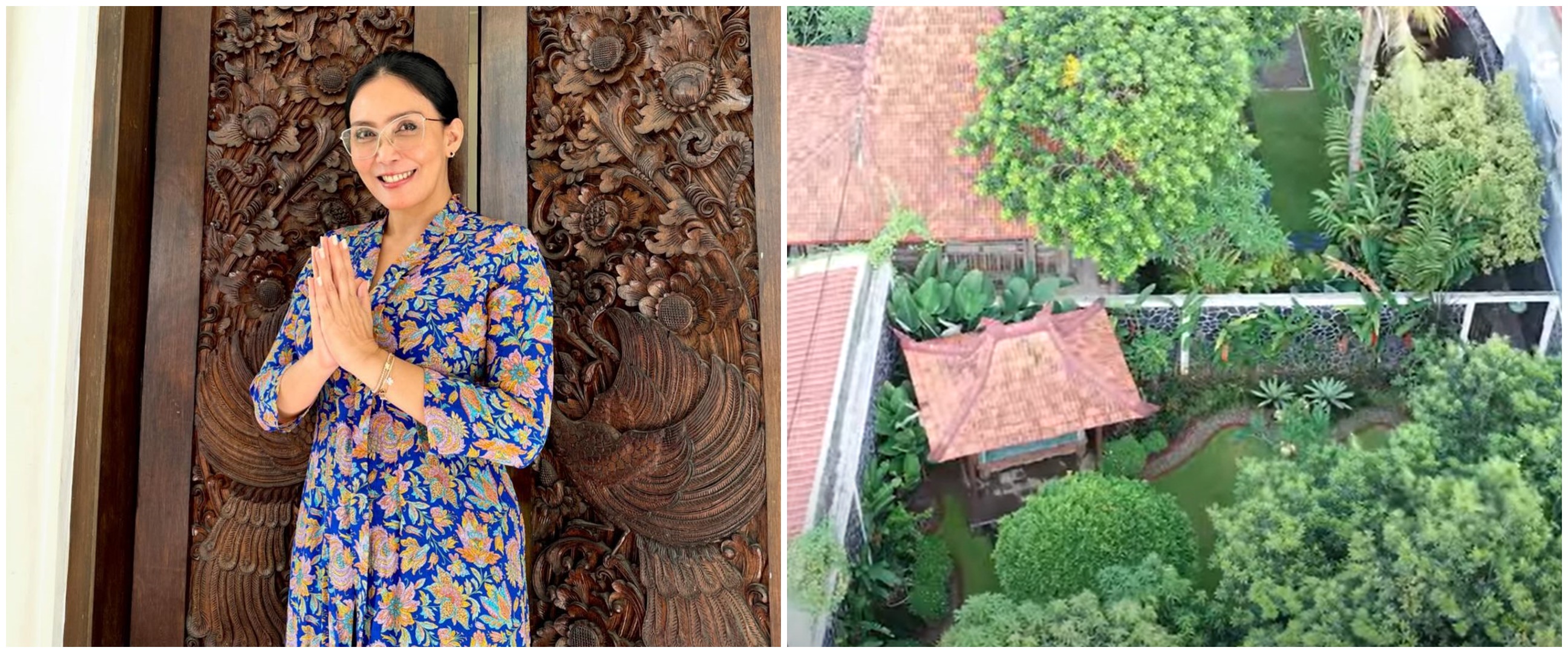 Dihuni sejak 90-an, 11 potret dapur di rumah Rieke Diah Pitaloka ini punya dua konsep unik