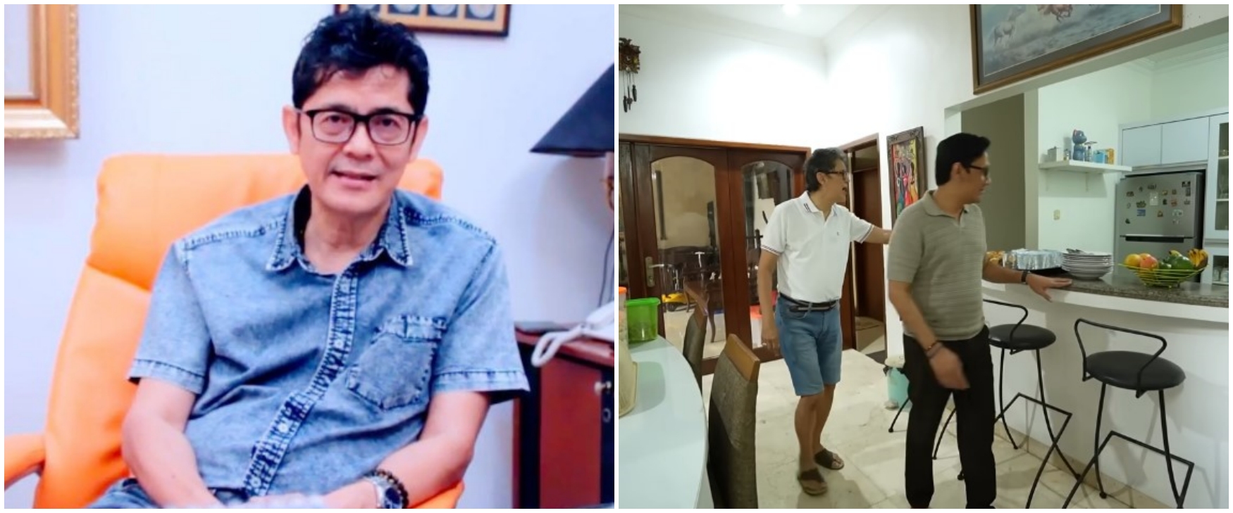 Simpel dilengkapi mini bar, intip 9 potret dapur dokter Boyke di rumah bergaya klasik