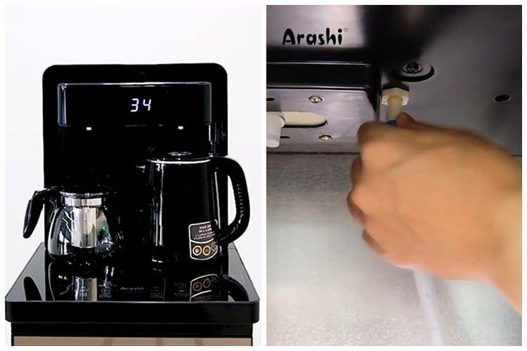 Trik mudah agar bau plastik di dispenser galon bagian bawah hilang, cuma pakai 2 bahan dapur