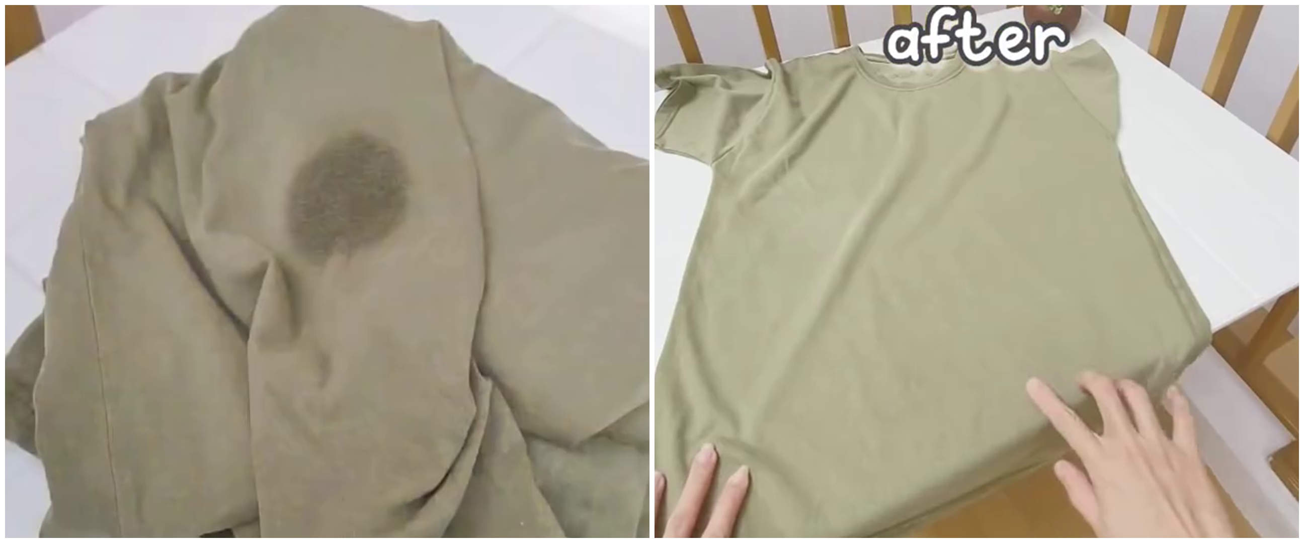 Trik hilangkan noda minyak goreng yang sulit dicuci pada pakaian, cuma pakai 2 bahan sederhana