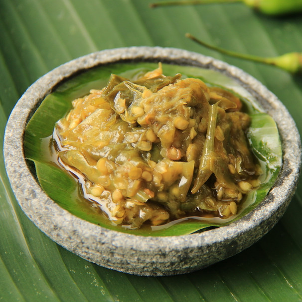Trik membuat sambal ijo warteg yang gurih, harum, dan tidak cepat basi