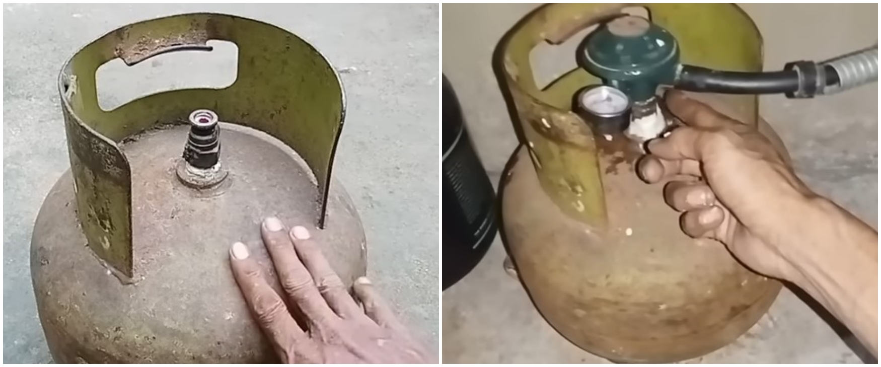 Trik jitu gas LPG 3 kg antibocor dan bisa awet satu bulan, cuma pakai satu peralatan mandi