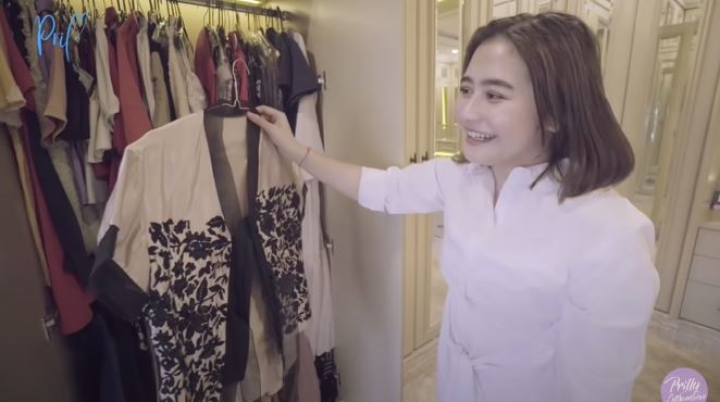 Prilly Latuconsina punya rumah Rp20 M di usia 23, 11 potret walk in closet-nya berasa belanja di mal