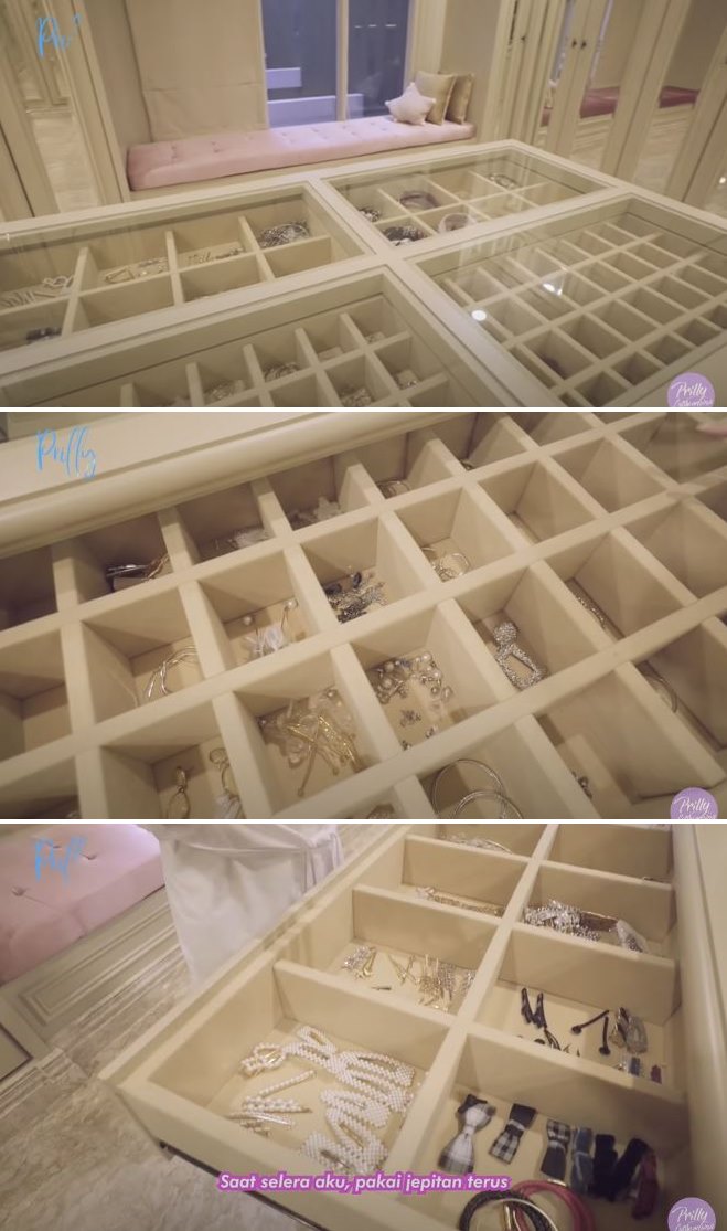 Prilly Latuconsina punya rumah Rp20 M di usia 23, 11 potret walk in closet-nya berasa belanja di mal