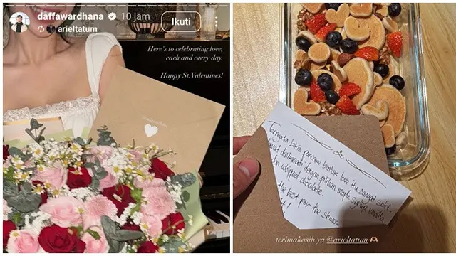 6 Bukti kedekatan Ariel Tatum dan Daffa Wardhana yang bikin netizen baper,  pacaran?