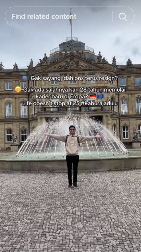 Resign PNS di usia 28, karena emoh terikat instansi, pria ini pilih jadi pekerja sosial di Jerman