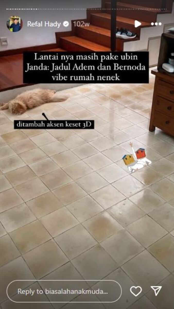 Punya kulkas nyentrik Rp 60 juta, 9 potret dapur Refal Hady ini luas minim perabotan