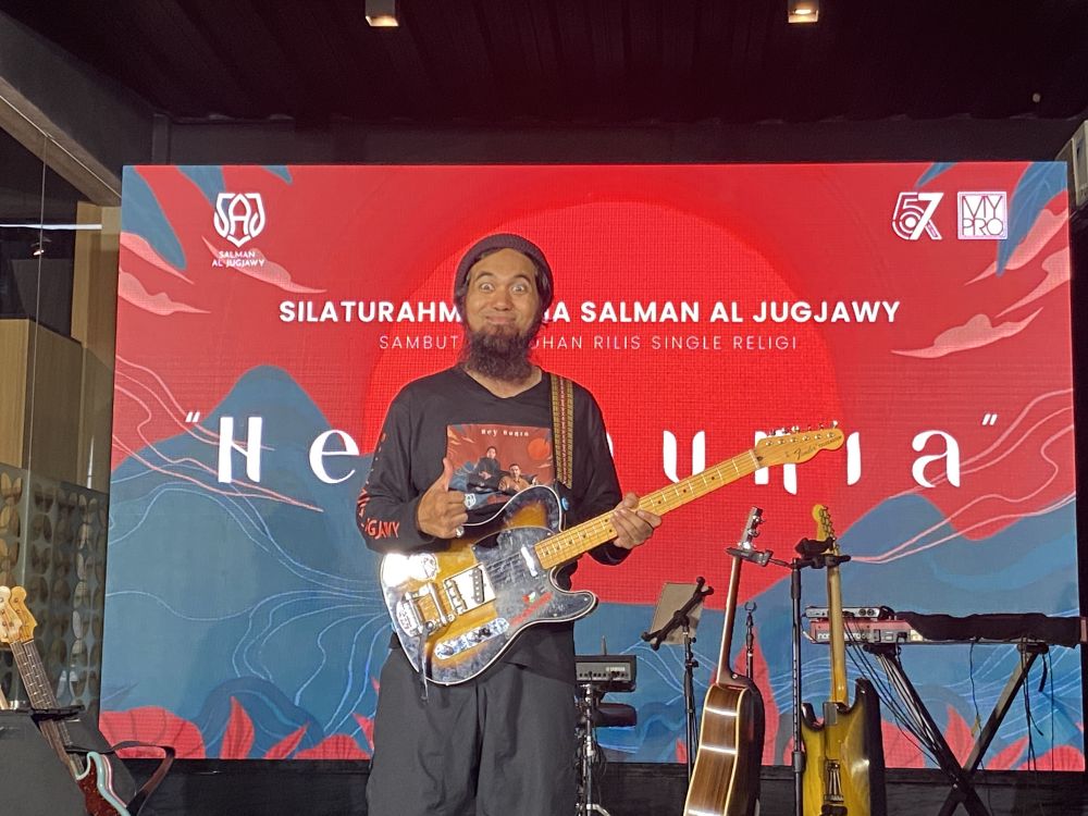 Comeback usai vakum dari dunia musik, ini cerita Salman Al Jugjawy rilis single religi bareng Duta S07