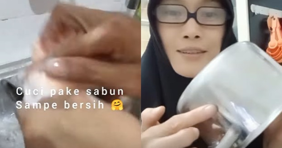 Trik jitu antimainstream emak-emak bersihkan panci, kinclong tanpa bahan dapur tapi pakai 1 skincare