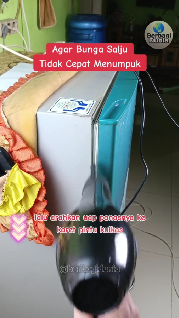 Trik mudah cegah bunga es menumpuk di freezer cuma pakai 1 alat sederhana, kulkas jadi tak cepat rusak