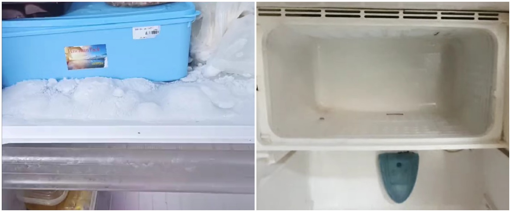 Trik mudah cegah bunga es menumpuk di freezer cuma pakai 1 alat sederhana, kulkas jadi tak cepat rusak