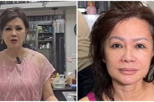 Bikin pangling dan awet muda, ini 7 potret Ci Mehong pebisnis bika Ambon saat pakai makeup