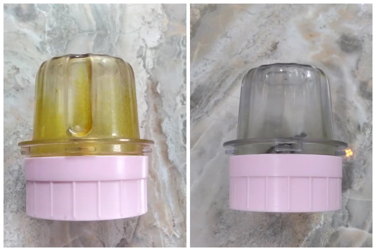 Trik hilangkan noda kunyit di blender tanpa pemutih, cuma pakai 1 bahan dapur