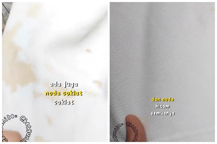 Trik atasi noda dekil di celana putih tanpa dicuci detergen, bersih degan 1 tambahan bahan dapur