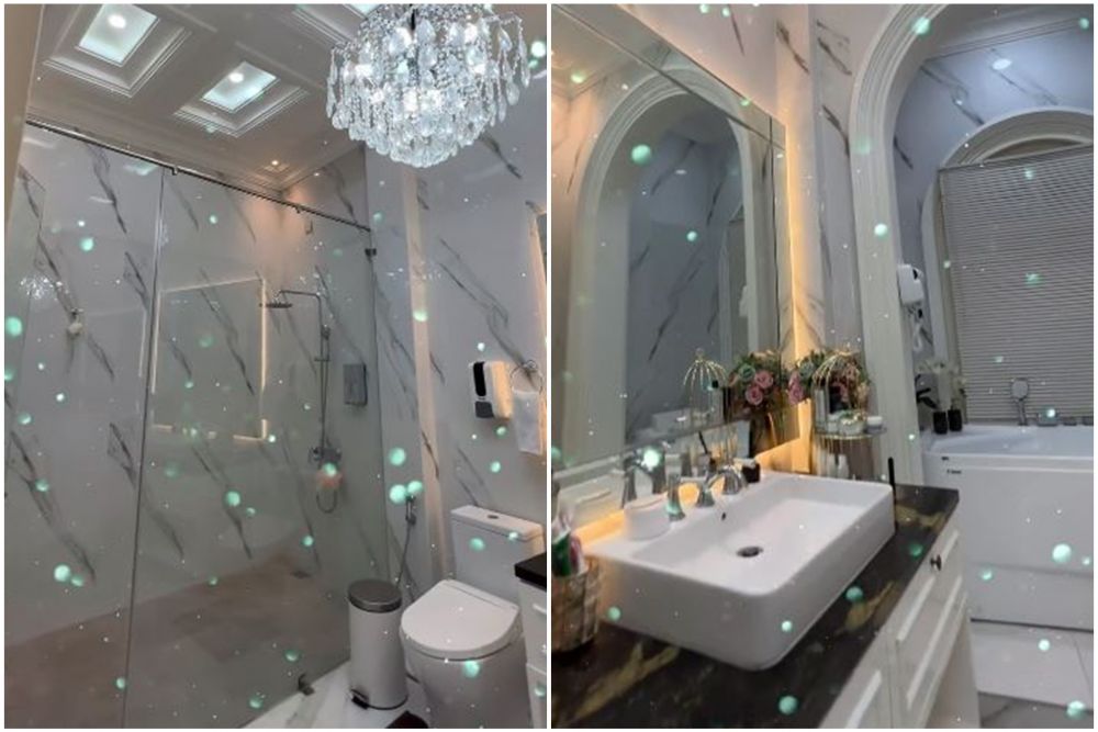 Hasil jual daster 4 tahun bisa bangun rumah bak istana, intip 9 potret hunian mewah Dini Nurdiyantini