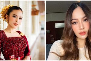 Dipuji cantik dengan bare face pasca melahirkan, ini 7 potret Mahalini pakai dan tanpa makeup