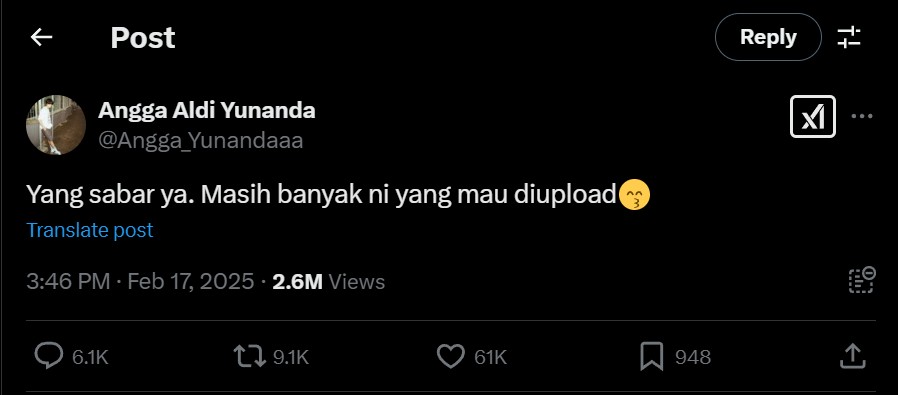 Fans 'ngeluh' postingan pernikahan Angga Yunanda nggak kelar-kelar, reaksi sang aktor bikin geregetan