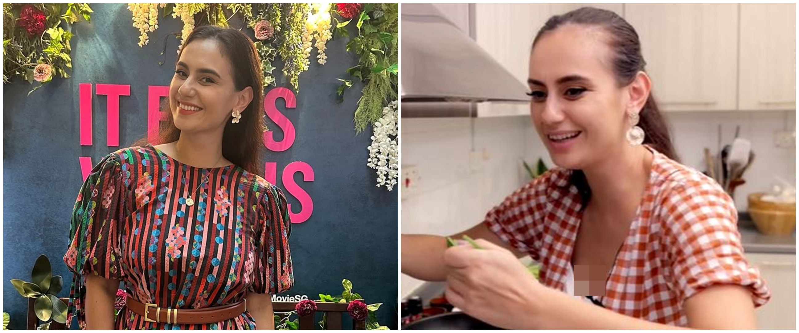 Vakum jadi artis, 7 potret dapur Marissa Nasution di Singapura ini nuansanya bak tempat masak restoran