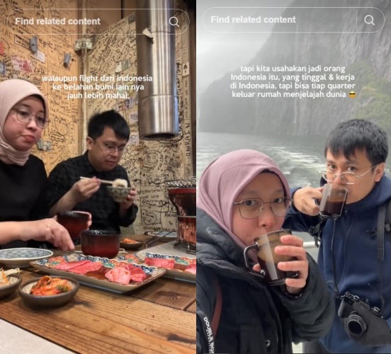 Niatnya pamer privilege di luar negeri saat riuh #KaburAjaDulu, unggahan wanita ini tuai cibiran