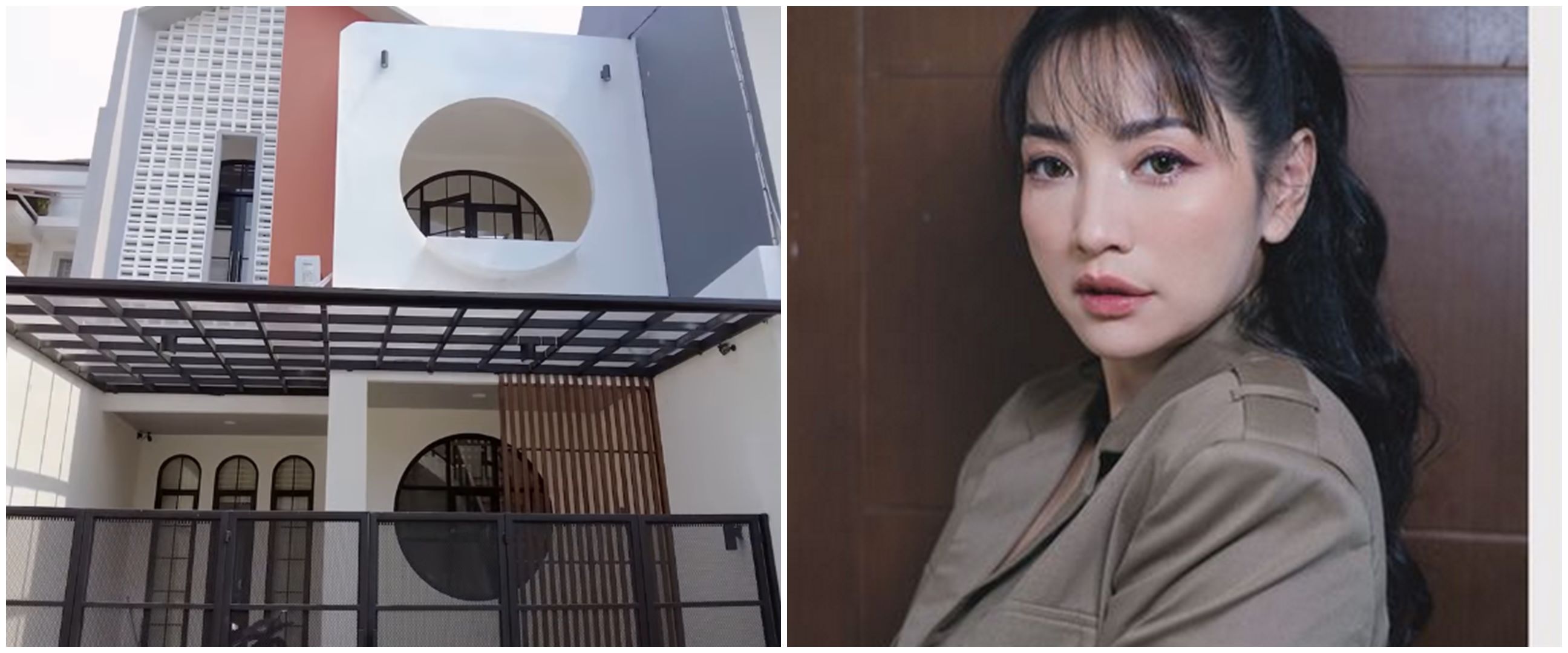 Didesain sendiri ada ruang rahasia, intip 11 potret rumah baru Hesti Purwadinata