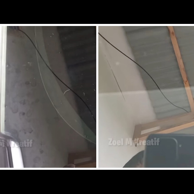 Trik bapak-bapak hilangkan bercak putih noda jamur di kaca mobil modal Rp 4 ribu, pakai 1 bahan dapur