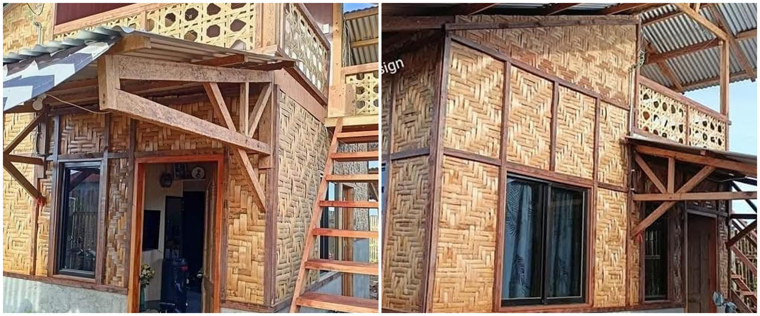 Dari depan tampak gubuk, 9 potret rumah bambu ini bukti sederhana tetap terasa mewah