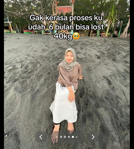 Muak dicibir seperti gajah duduk, wanita ini diet bobotnya turun 40kg, 11 perubahannya susah dikenali