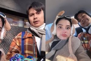 7 Potret Yasmine Ow bulan madu di Korea, netizen salfok wajah sang suami mirip adik Irish Bella