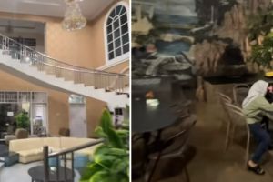 Rumah gedong bak sinetron dengan fasilitas lift ini diubah jadi warung jus, 9 potretnya bikin heran