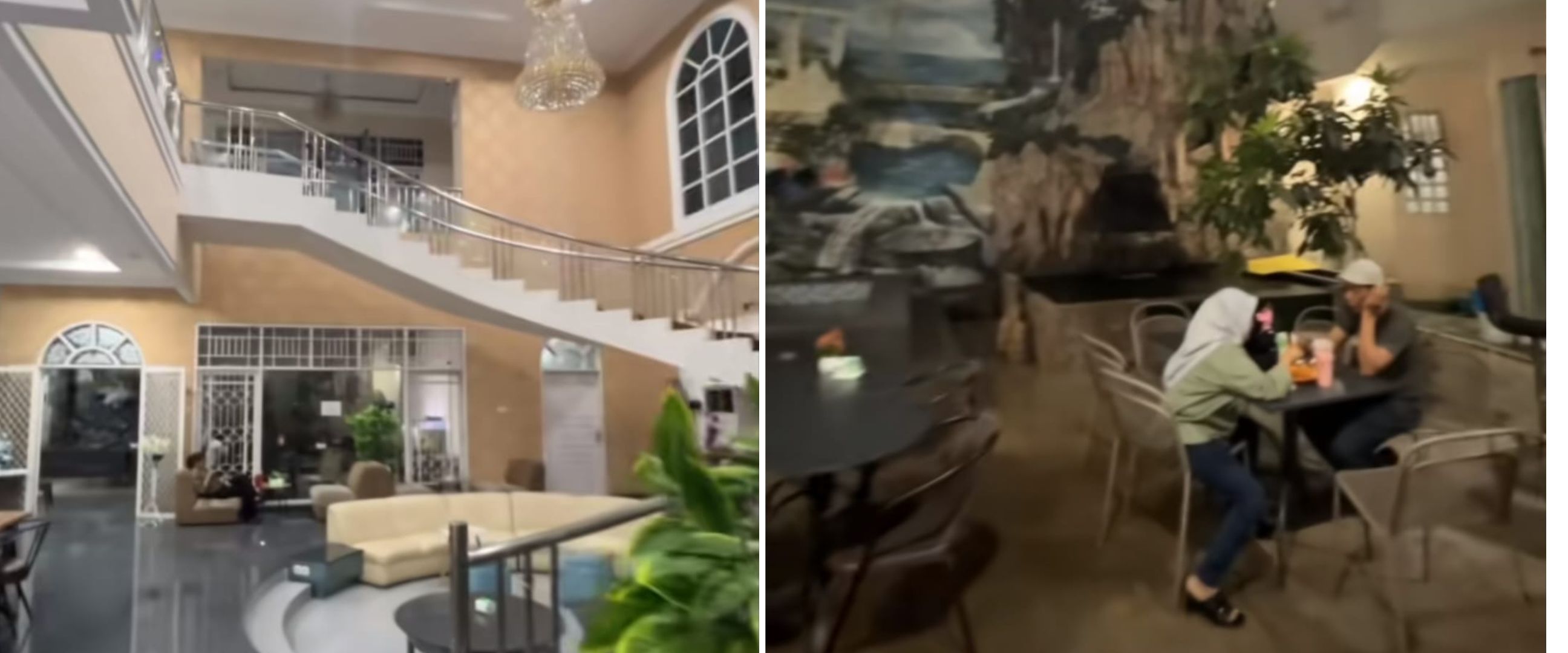 Rumah gedong bak sinetron dengan fasilitas lift ini diubah jadi warung jus, 9 potretnya bikin heran