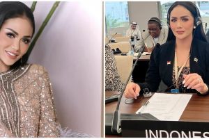 Anggun berbalut gaun merah mewah, 5 gaya Krisdayanti saat pemotretan spesial untuk konser di Malaysia