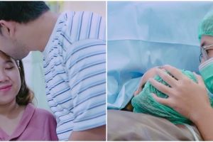 Lahirkan anak pertamanya dengan Muhammad Khairi, ini 9 momen persalinan Kiky Saputri