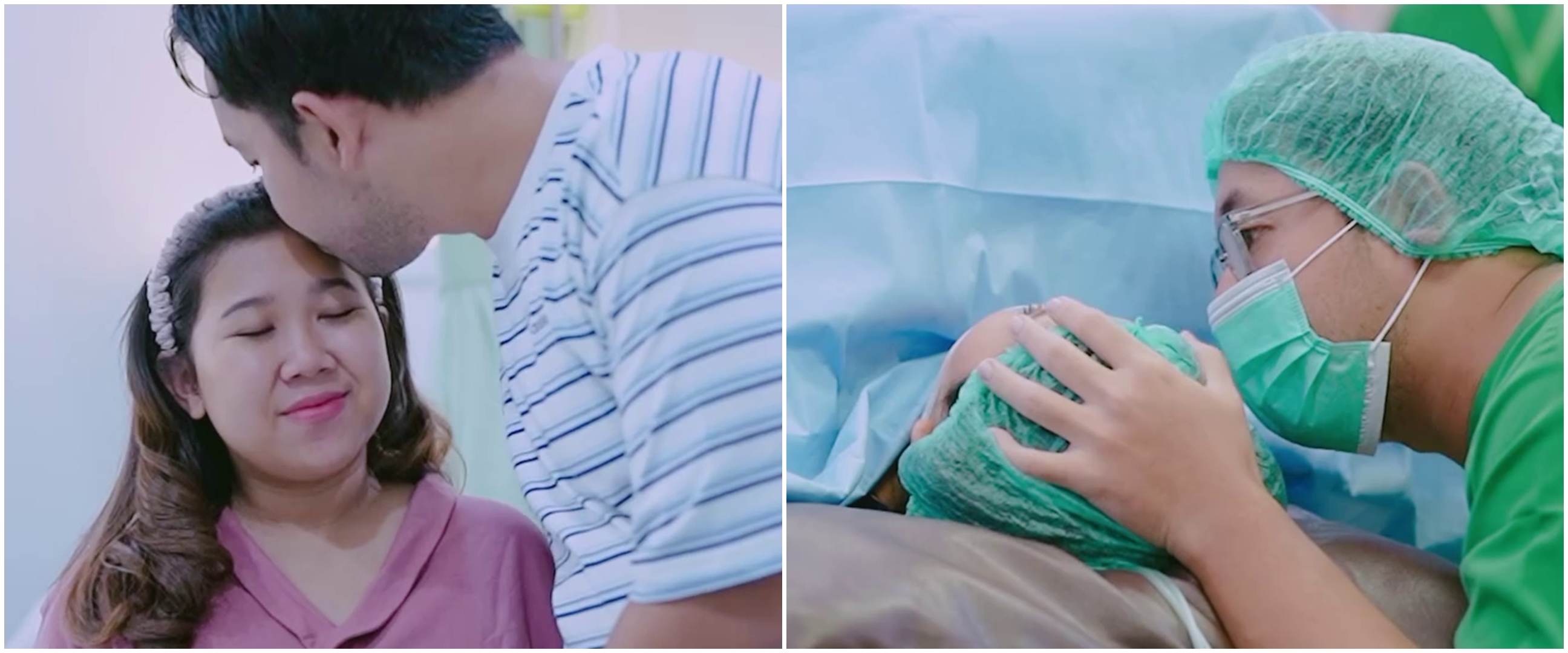 Lahirkan anak pertamanya dengan Muhammad Khairi, ini 9 momen persalinan Kiky Saputri