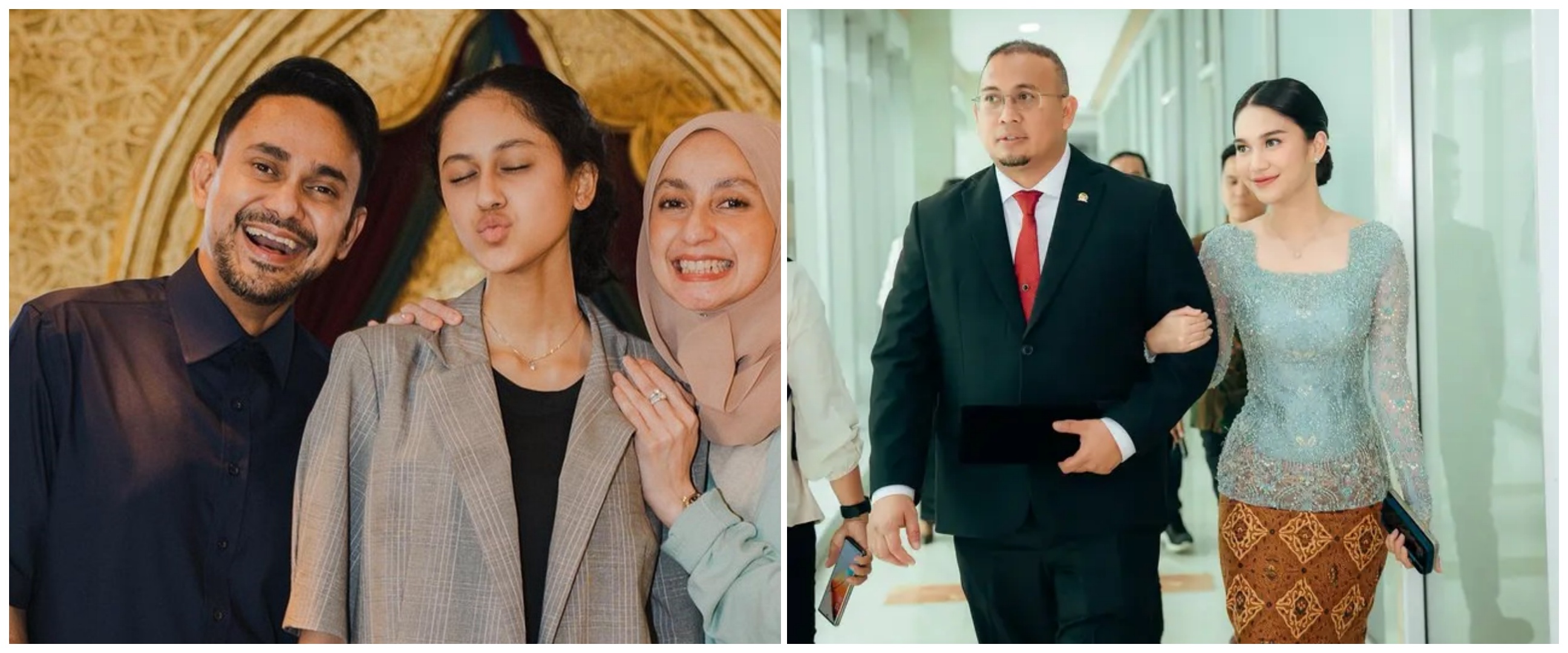 Pesona 6 seleb dampingi ayah di pelantikan, penampilan Asila Maisa bikin takjub