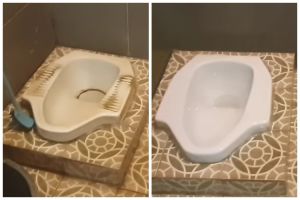 Tanpa bahan kimia tambahan, begini trik atasi kloset WC bau dan mampet cuma pakai 2 bahan dapur