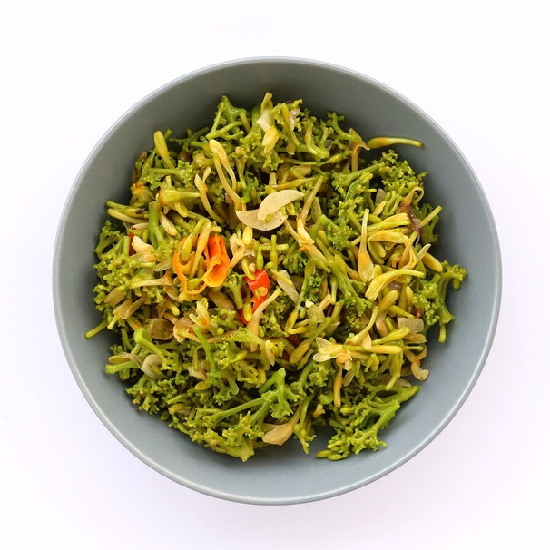 Cara mudah menghilangkan rasa pahit bunga pepaya dan agar warna tetap hijau segar