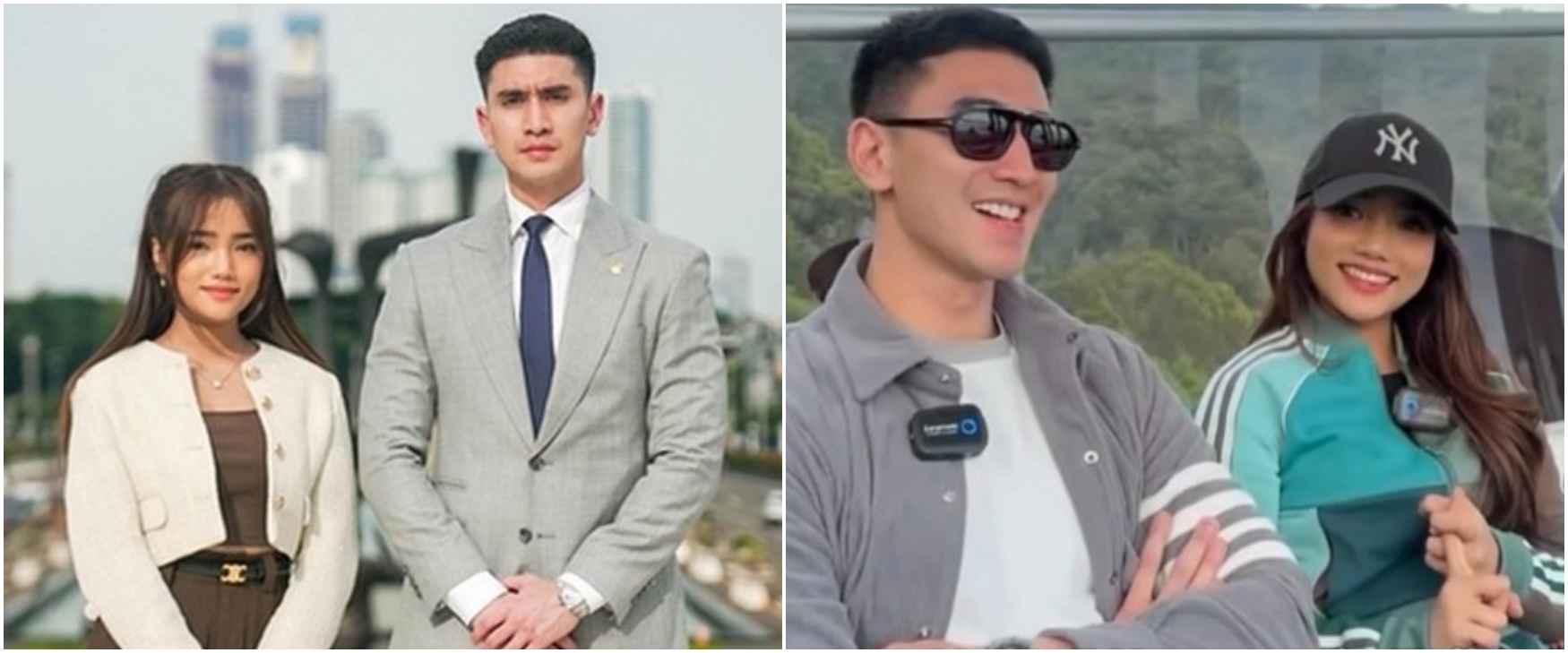 Verrell Bramasta temani Fuji kerja di Malaysia, 9 momen kebersamaannya ramai didoakan netizen berjodoh