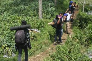 Nasib tragis ABG mendaki Gunung Slamet, meninggal usai terjatuh  ke jurang 30 meter