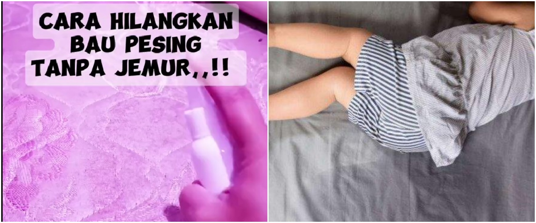 Trik emak-emak hilangkan bau pesing di kasur tanpa repot dicuci sabun, cuma pakai 1 bahan dapur