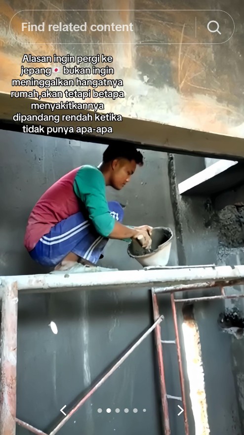 Frustasi di Indonesia bergaji UMR, pria ini kabur ke Jepang, 2 tahun bisa renovasi rumah Rp500 juta